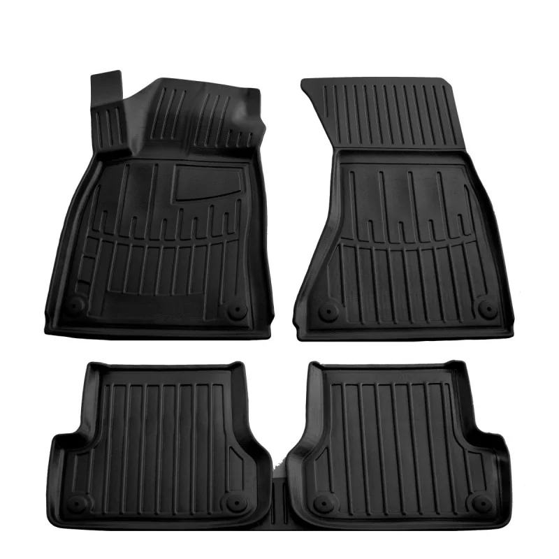 "Rubberen automatten, 3D pasvorm automatten set voor AUDI A7 (4G8) (2010-2018) image"