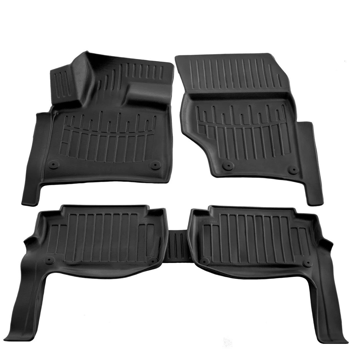 "Audi Q7 vloermatten, 3D Gummimatten, automatten Audi Q7 4L (2005-2015) image"