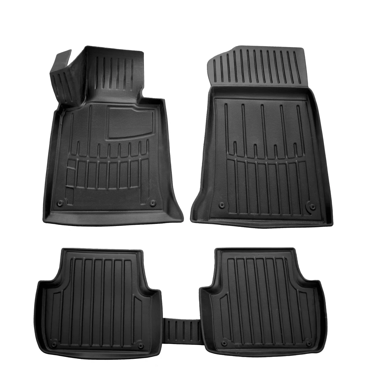 "3D polyurethaan auto vloermatten voor BMW 3 (E46) (1998-2006), precisie pasvorm image"