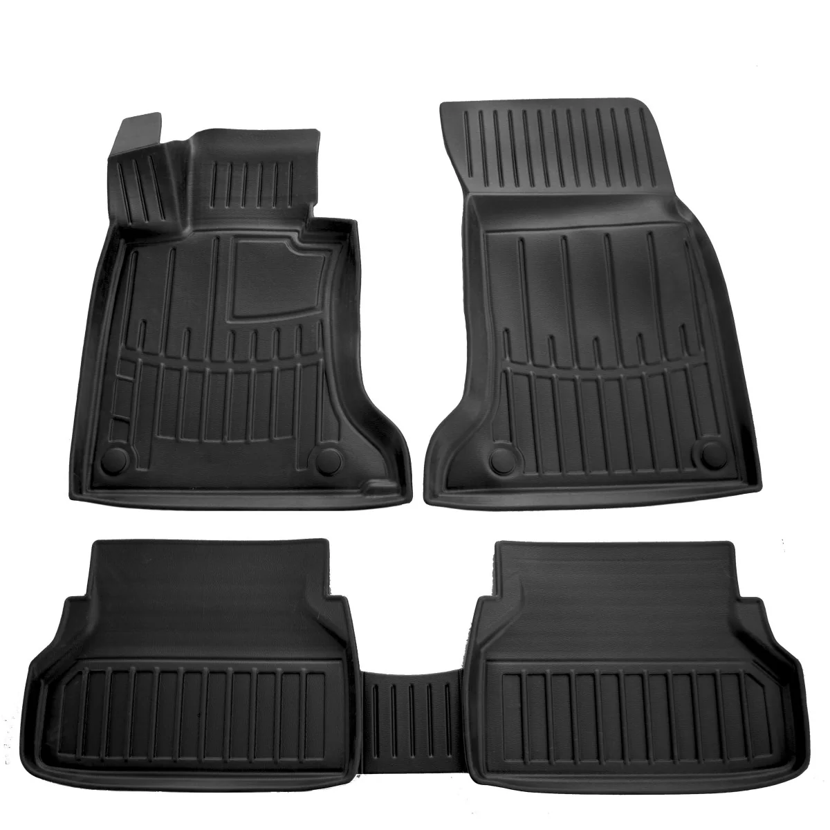 BMW E61 rubber matten, 3D voetmatten, passende automatten