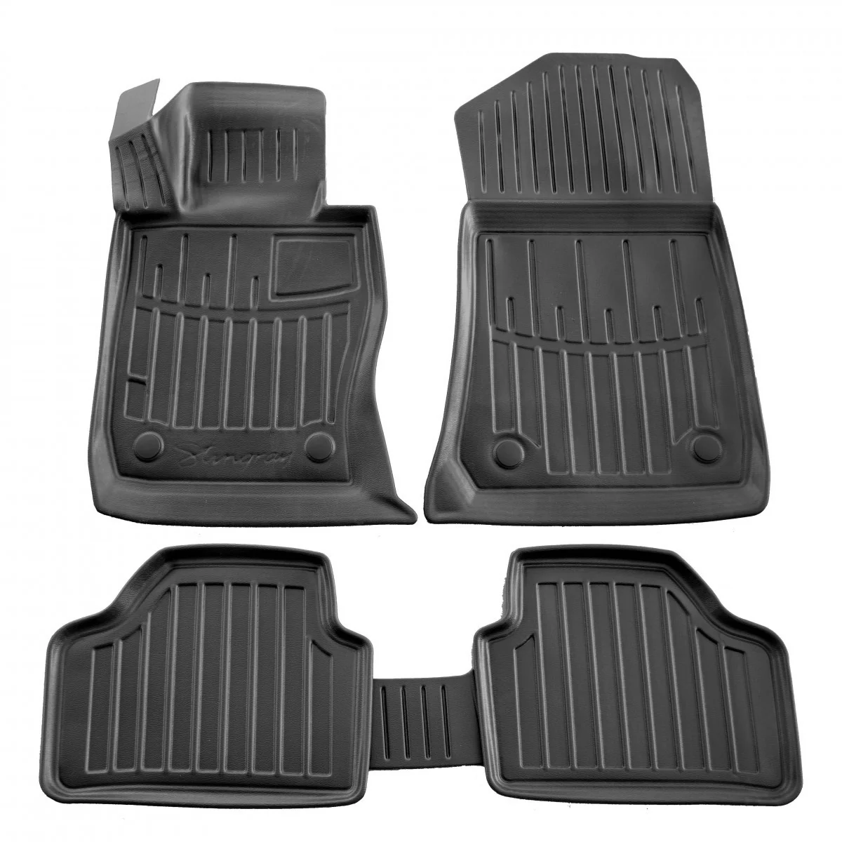 "BMW X1 E84 vloermatten, 3D Gummimatten, passgenaue automatten E84 (2009-2015) image"