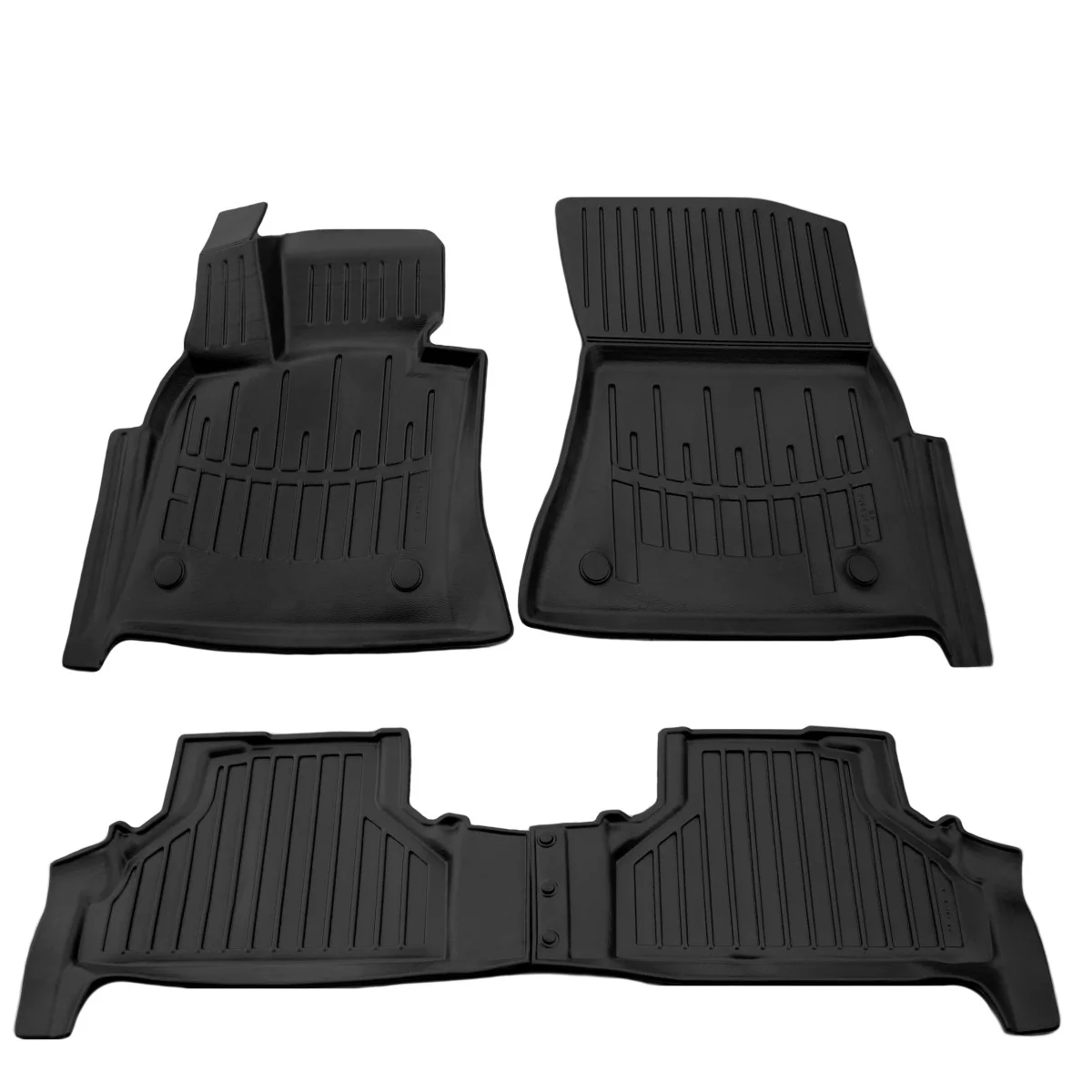 "Automatten, 3D rubberen matten, BMW X6 E71 (2008-2014), voormatten, passgenaam image"