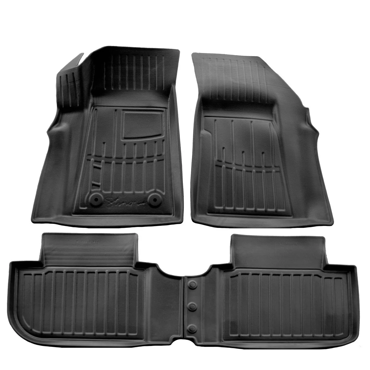 "3D automatten voor CHEVROLET Menlo EV (2020-...), zwart, antislip image"