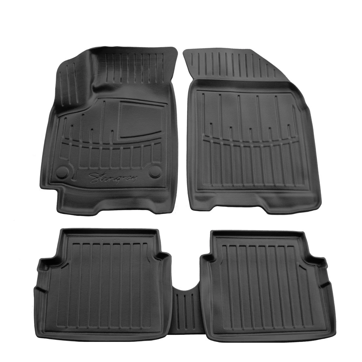 "Automatten, Auto Matten 3D, Gummimatten auto, pasvorm voor CHEVROLET Aveo (T250) (2005-2011) image"