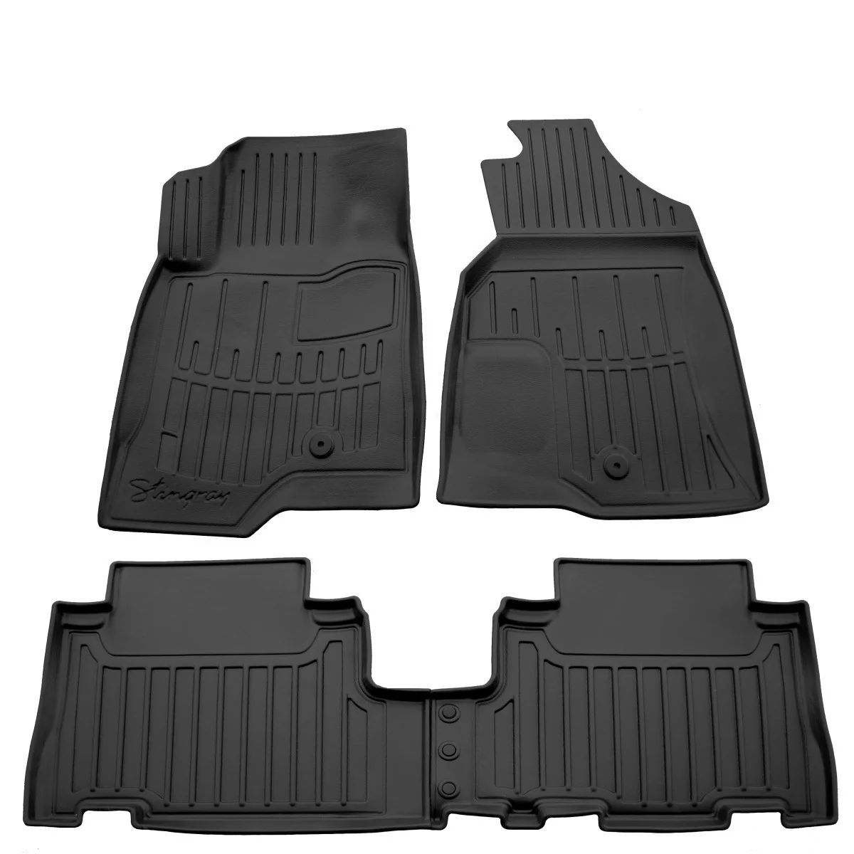 "Automatten, 3D Gummimatten auto, pasvorm automatten Chevrolet Captiva 2006-2011 image"