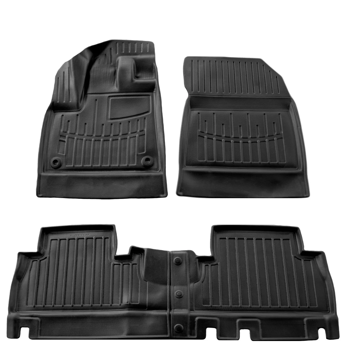 "Rubberen vloermatten auto, 3D automatten, Berlingo III (2018-2023), met armleuning, pasvorm image"
