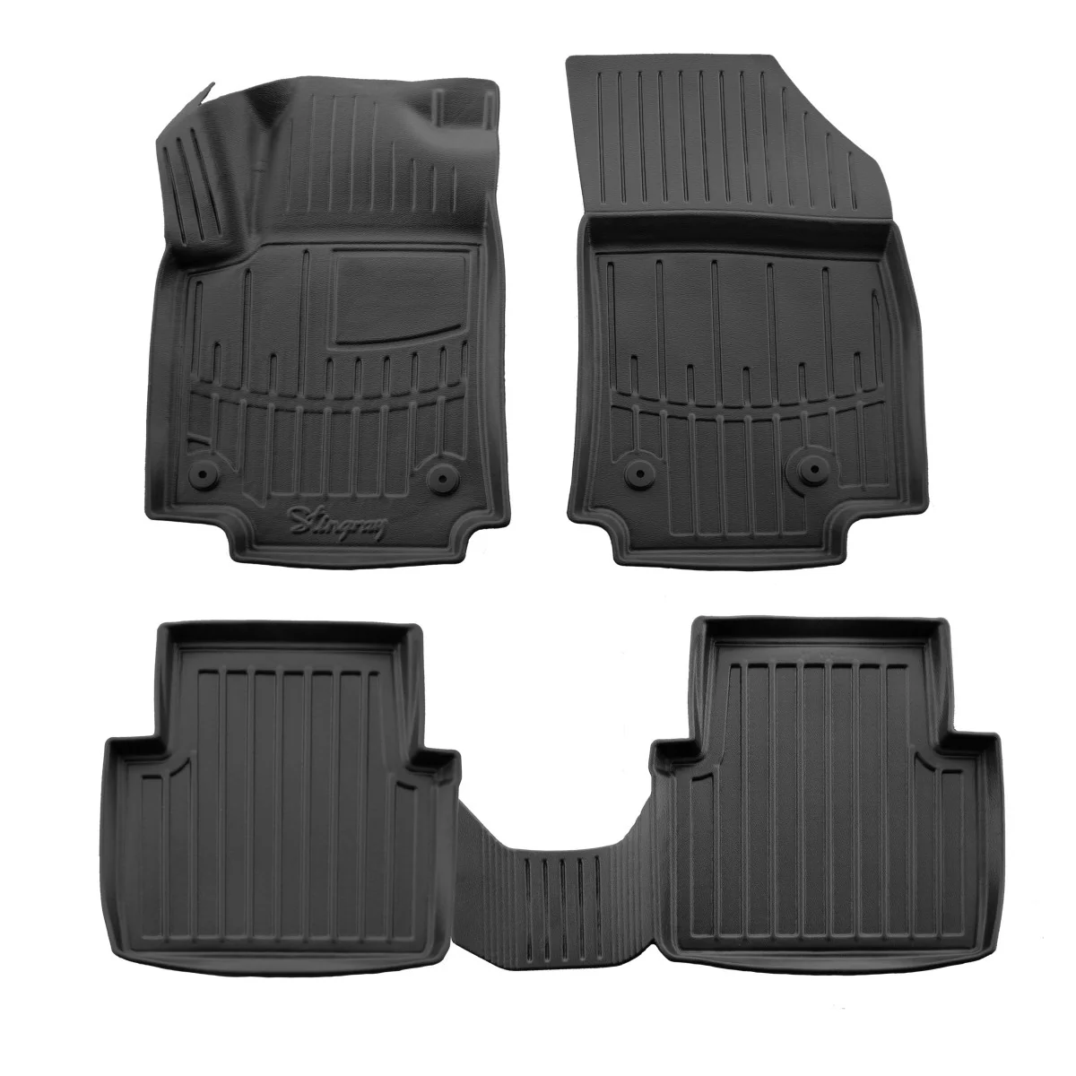 "Automatten Citroen C3 Aircross, 3D Gummimatten auto, precies passend image"