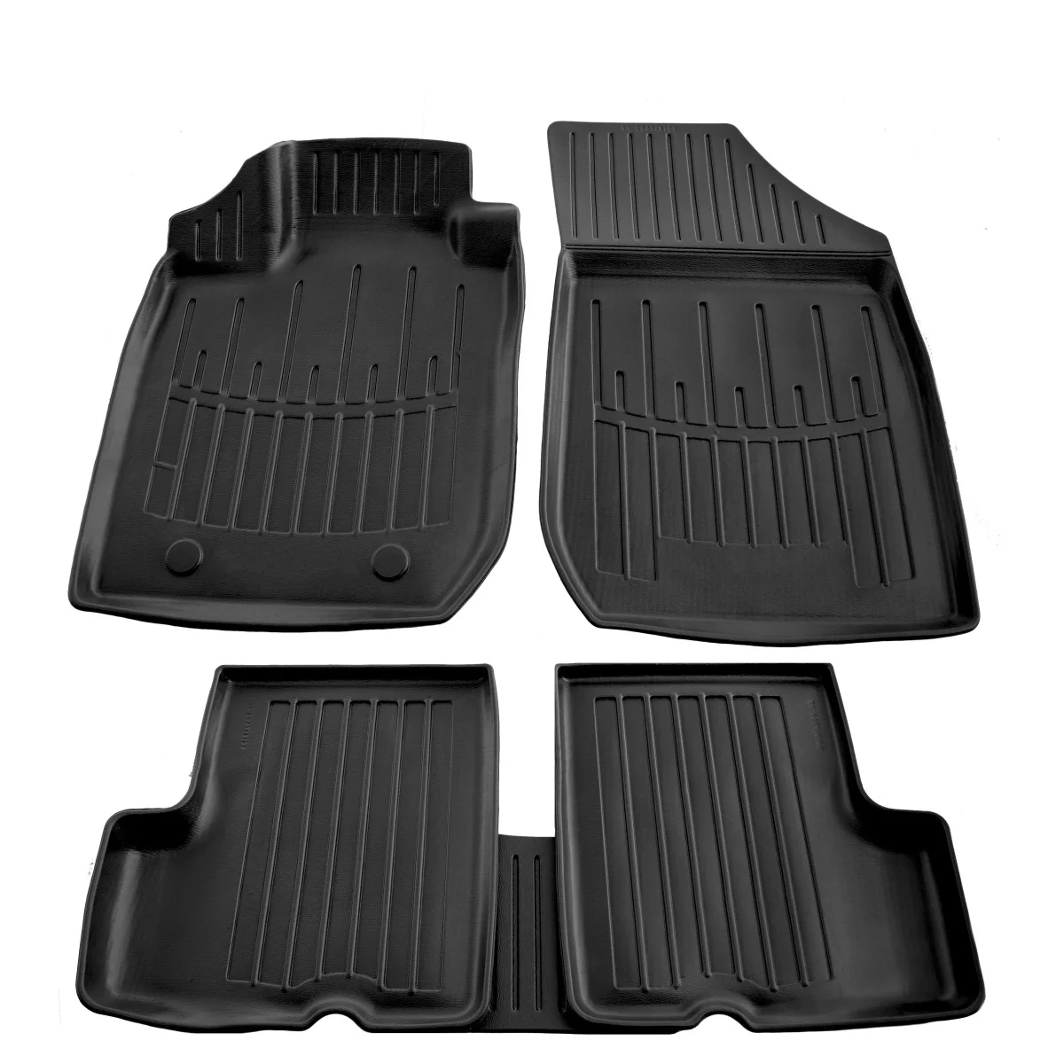"Automatten, 3D rubberen automatten, Dacia Logan I MCV (2006-2012) auto vloermatten image"