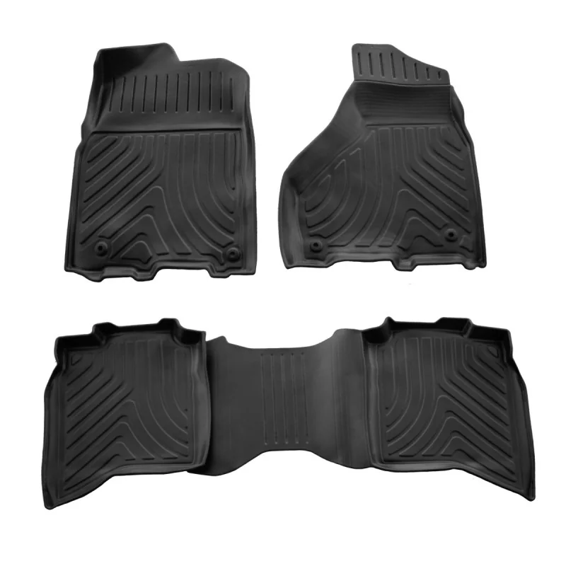 "Automatten, 3D gummimatten auto, Dodge Ram 1500 Crew Cab (2009-2018), passende gummimatten image"