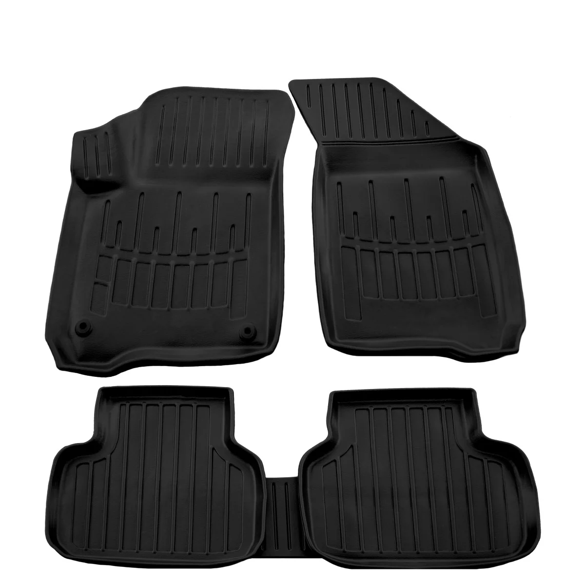 "Auto voetmatten, 3D Gummimatten voor FIAT Freemont (2011-2016), passende automatten image"