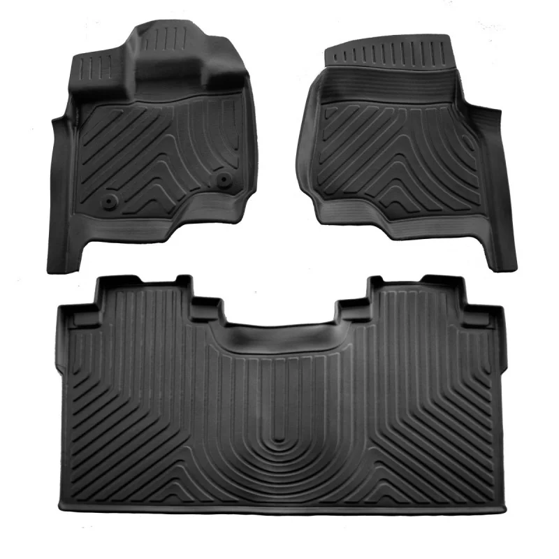 "3D, voor Ford F-150 Crew Cab (2014-2021), passgenaade automatten image"