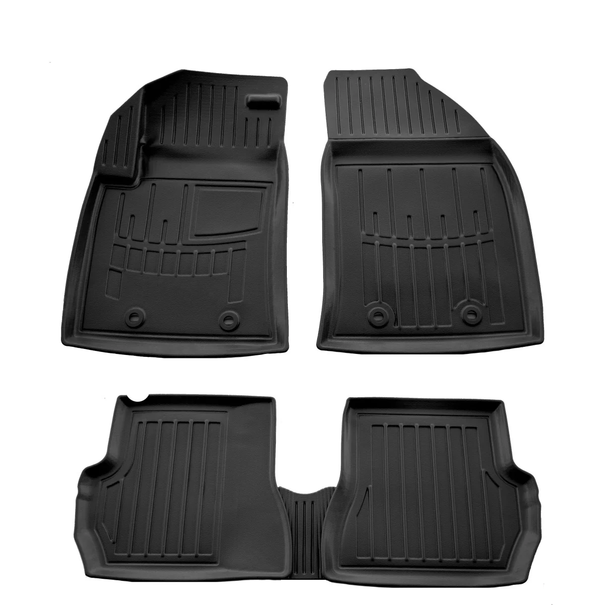 "Voetmatten Auto, Gummimatten Auto 3D voor FORD Fiesta (2002-2008), perfect passend image"