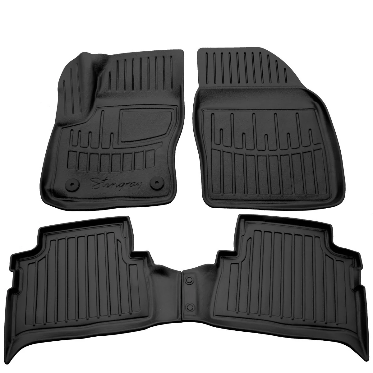 "Autovloermatten, 3D rubbermatten voor FORD Kuga I (2008-2012), precies passend image"