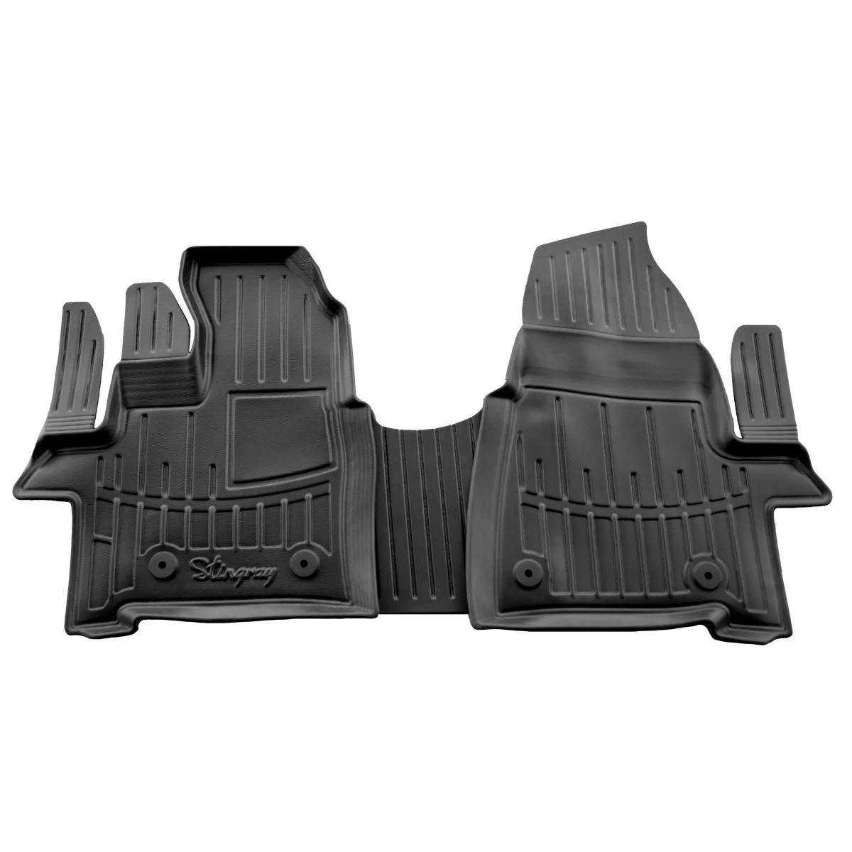 "Autovloermatten, rubberen vloermatten 3D voor FORD Tourneo Custom (2012-...), perfect passende autovloermatten image"