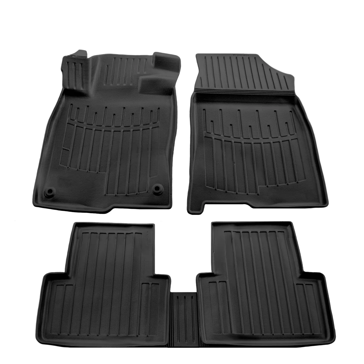"3D rubberen automatten voor HONDA Civic (4D/5D) (2017-...), antislip, passend image"