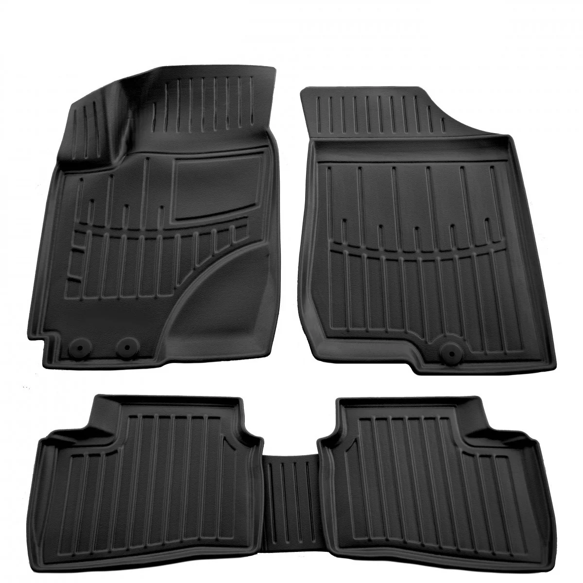 "Voetmatten Auto, Rubbermatten Auto 3D, precies passend, hoogwandig voor HYUNDAI Elantra (HD) (2006-2011) image"