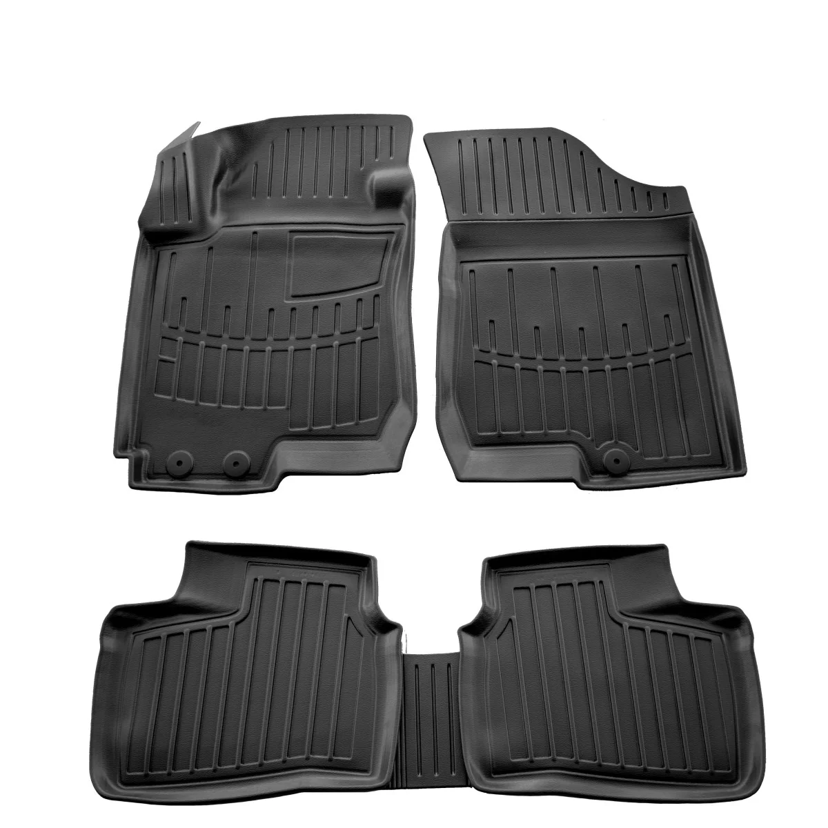 "Vloermatten auto, rubberen vloermatten auto 3D passend voor Hyundai i30 (FD) 2007-2012 image"