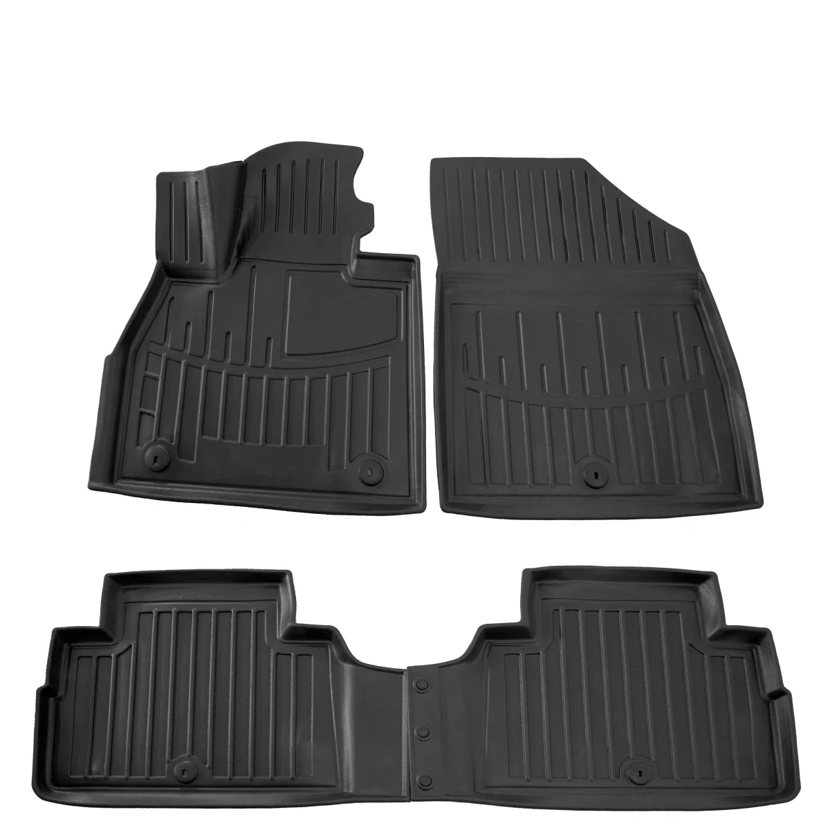 "Automatten, 3D rubber automatten, perfect passende matten voor Hyundai Palisade (2018-2022) image"