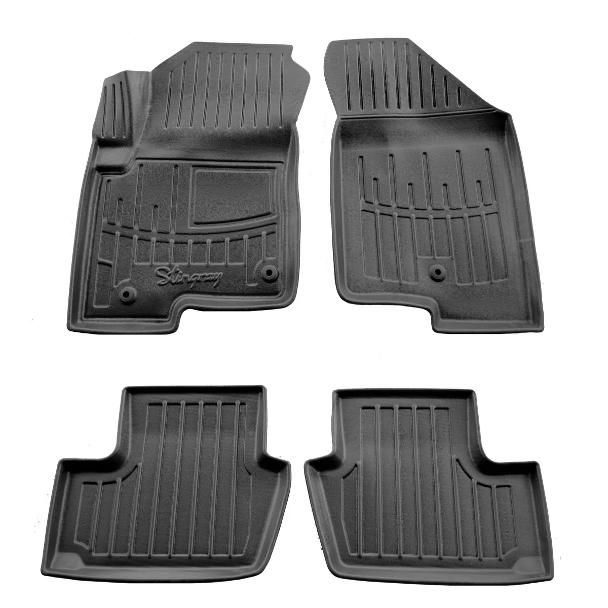 "Rubberen vloermatten auto, 3D, passend, voor JEEP Patriot (2007-2016), antislip, geurloze automatten set image"