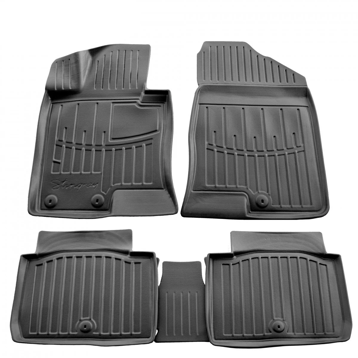 "3D voor KIA Optima (TF) (2010-2015), precies passend, polyurethaan, geurloos, verhoogde rand image"