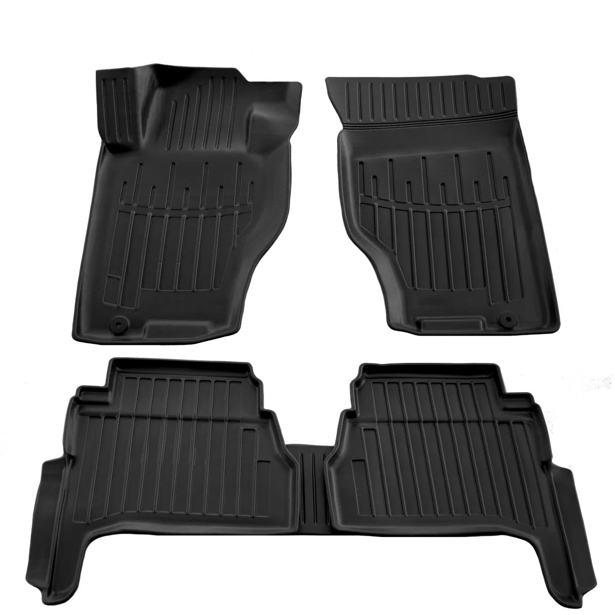 "Autovloermatten 3D, maatpassend voor KIA Sorento (2002-2009), polyurethaan, geurloos image"