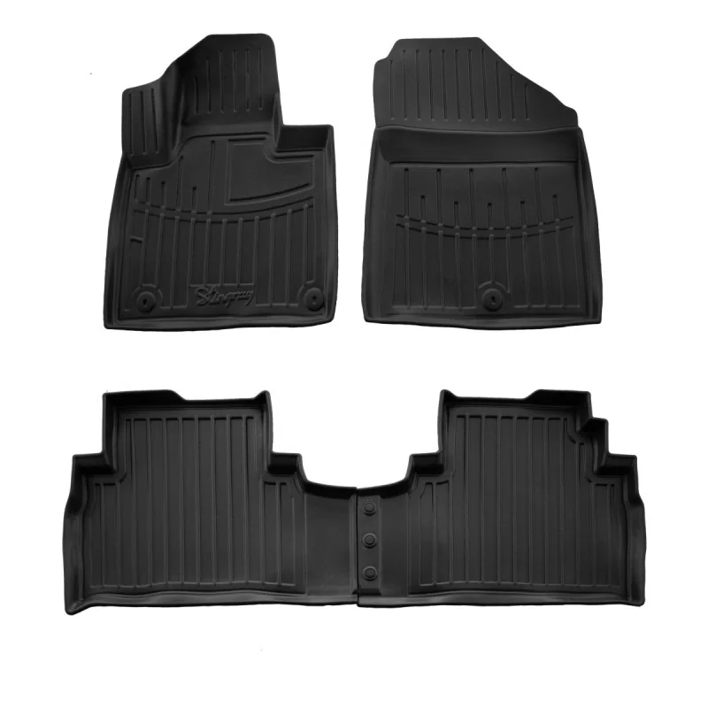 "Autovloermatten 3D, rubber matten voor KIA Sorento III (UM) (2014-2020), precies passend, polyurethaan image"