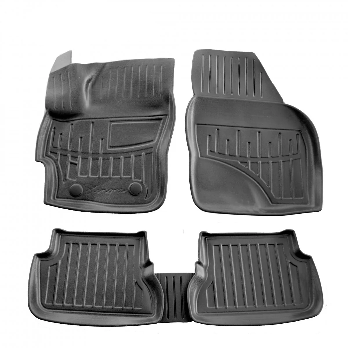"Automatten, Gummimatten auto, 3D, passgenau, Polyurethan, mit hohem Rand, voor MAZDA 3 (BK) (2003-2009) image"
