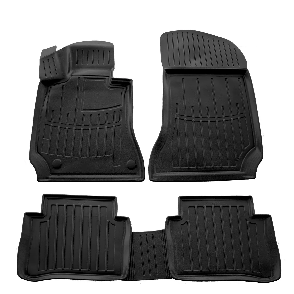 "Automatten, rubberen automatten set, 3D, pasvorm voor Mercedes Benz C218 CLS (2011-2016) image"