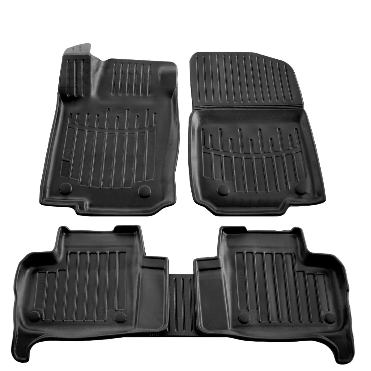 "Automatten, Gummimatten Auto 3D voor MERCEDES BENZ W166 GLE (2015-2018), precies passend, polyurethaan image"