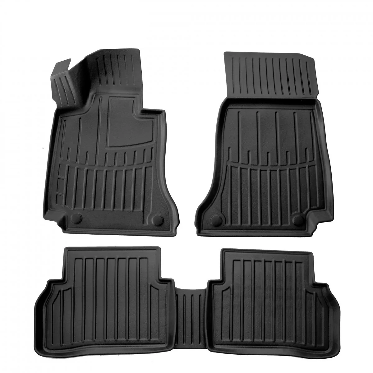 "3D Gummimatten voor MERCEDES BENZ W205 C (2014-2021), passgenaate autofußmatten image"
