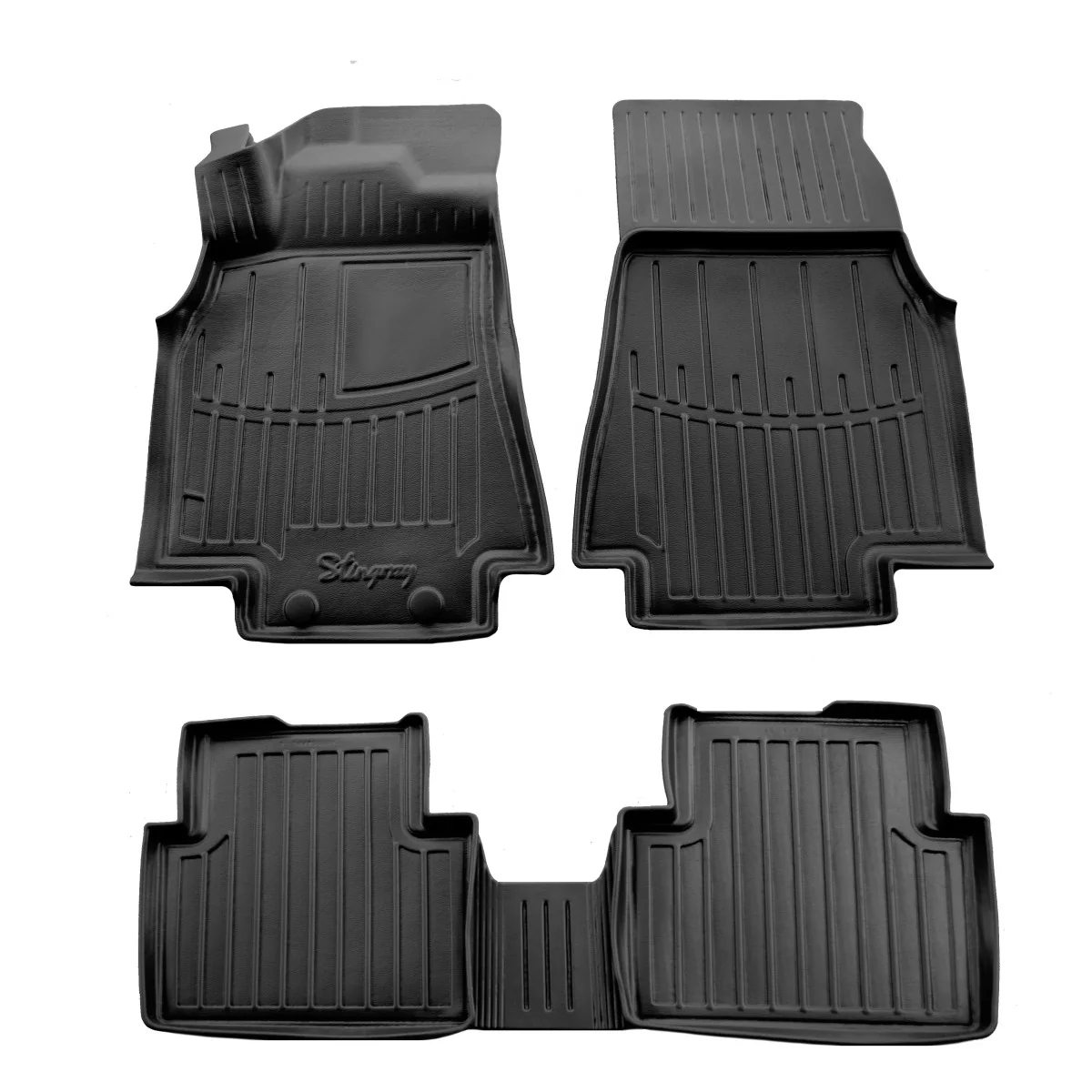 "3D, perfect passend voor Mercedes Benz W245 B (2005-2011), automatten set image"