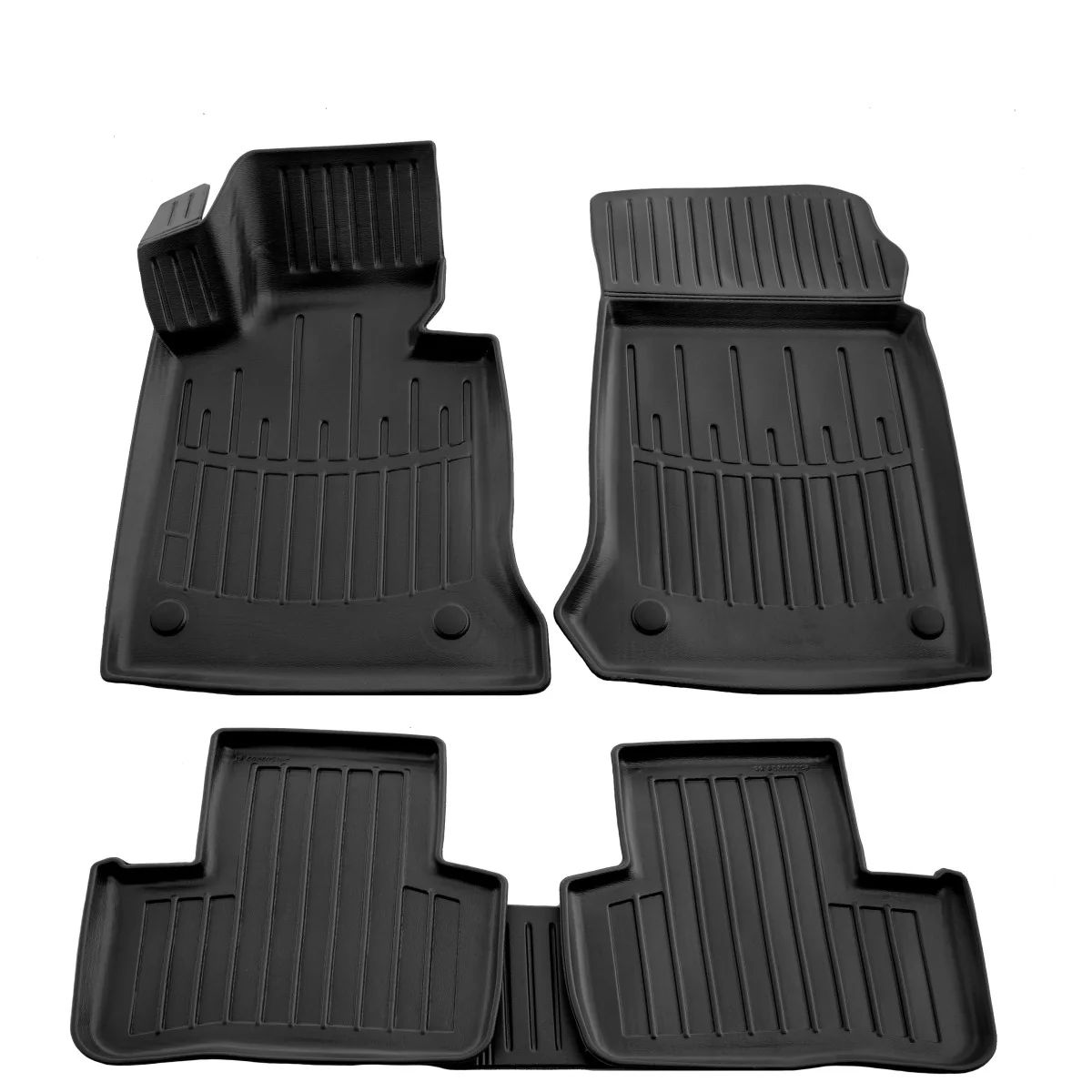 "3D passgenau voor Mercedes GLK X204 (2008-2015), polyurethaan, autofußmatten set image"