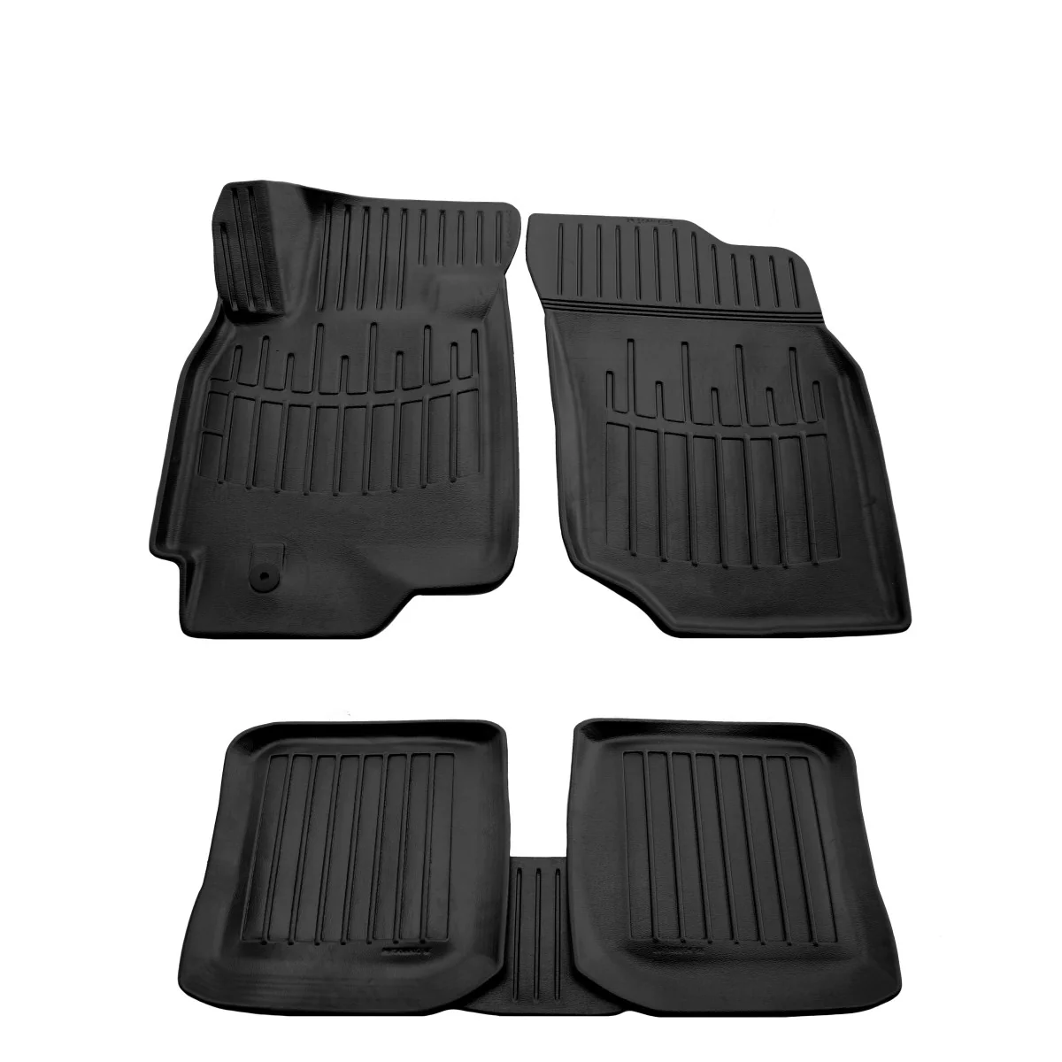 "Automatten, Gummimatten auto, 3D, pasvorm, Polyurethan voor MITSUBISHI Lancer IX (2003-2009) image"