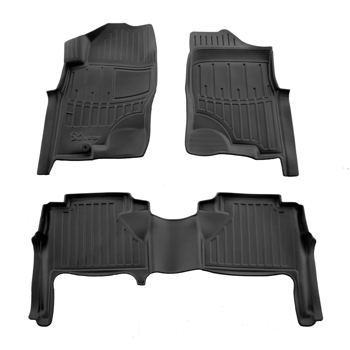 3D voor NISSAN Navara (D40) (2005-2010), passende automatten