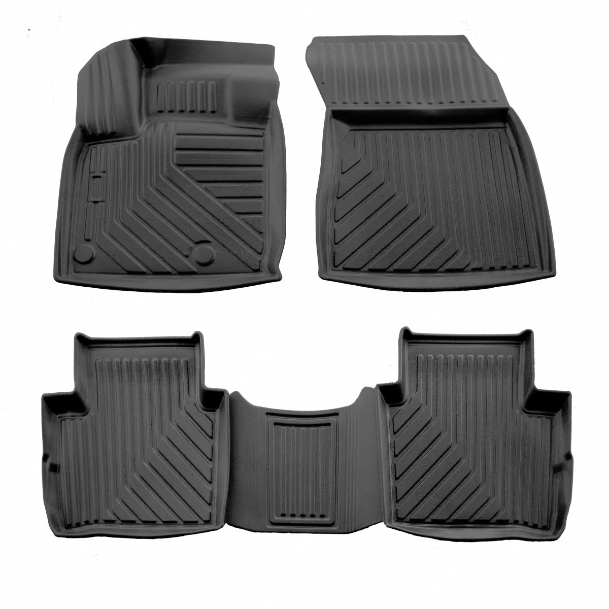 "Automatten, rubber matten auto 3D, passende auto vloermatten voor NISSAN QASHQAI J12 (2021-2024) (zonder e-power) image"