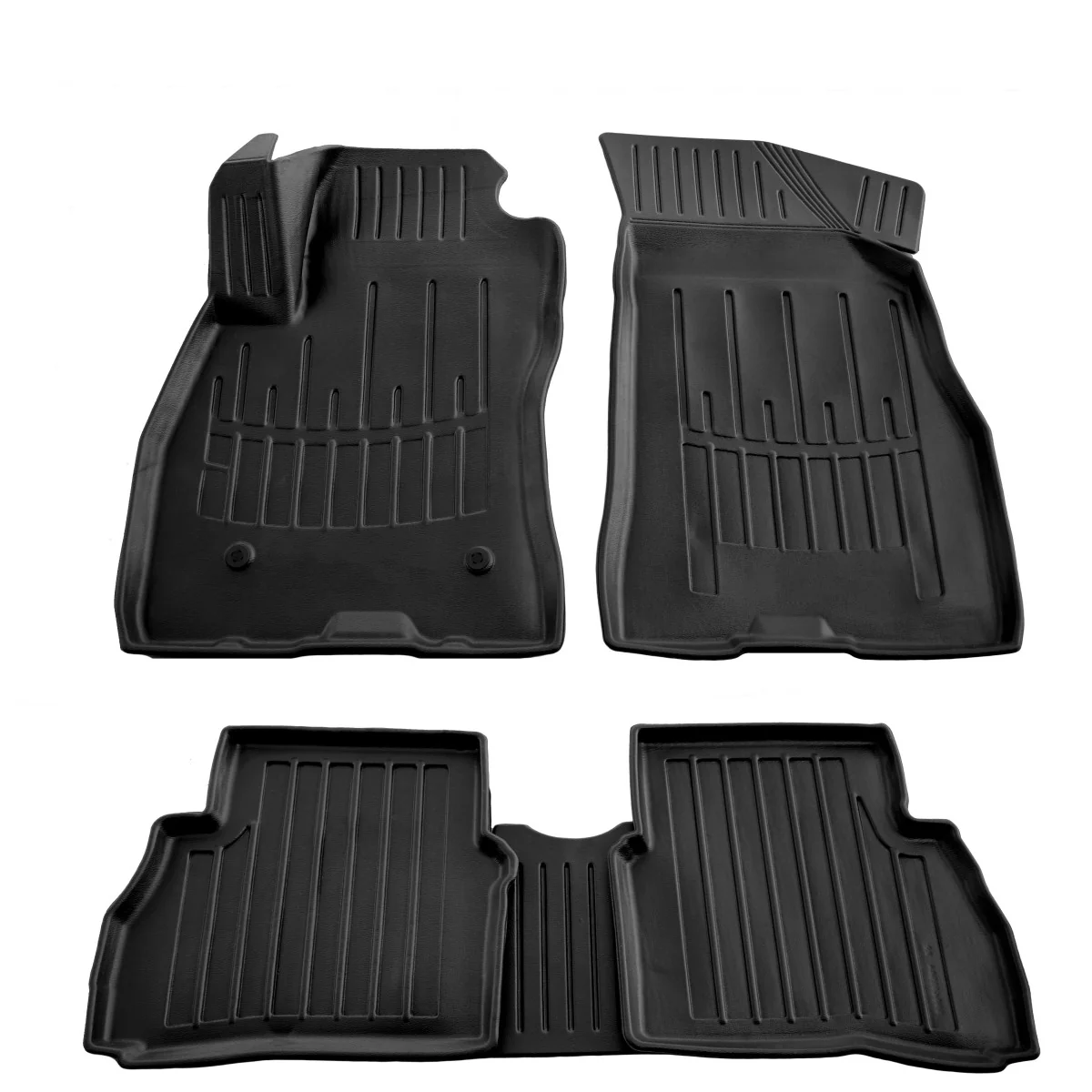 Rubberen automatten 3D voor OPEL Combo D (2011-2018), pasvorm automatten, polyurethaan