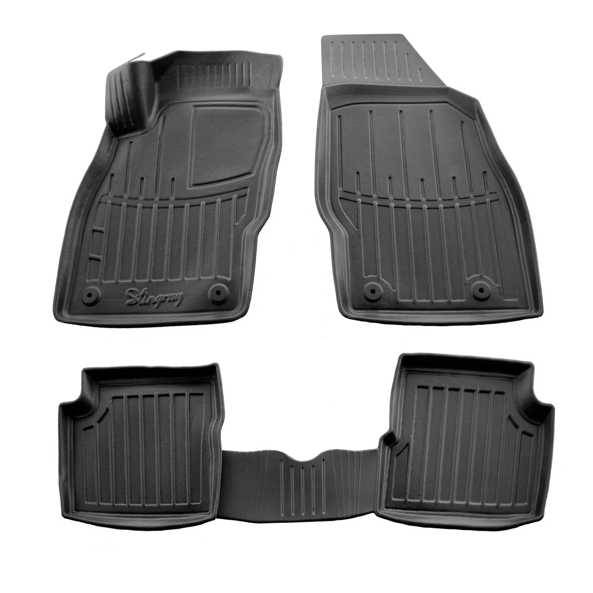 "3D voor Opel Corsa E (2014-2019), passgenaute en geurloze automatten image"