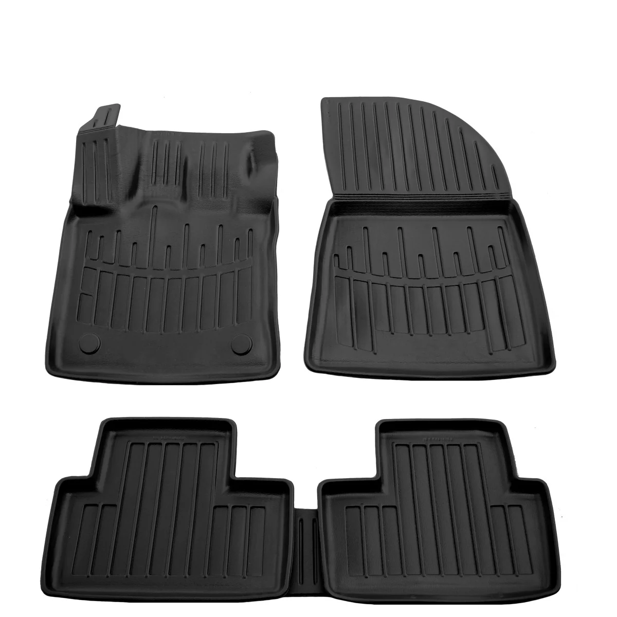 "3D automatten set voor RENAULT Captur II (JB/JE) (2019-...), precies passend, voetmatten auto image"