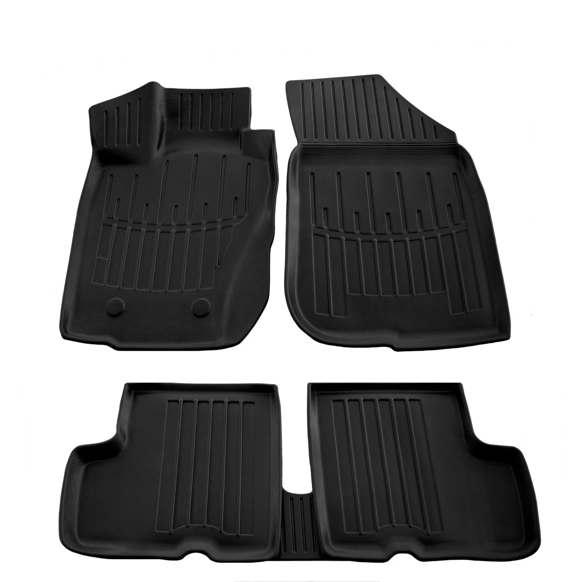 "3D Gummimatten auto voor RENAULT Duster (2010-2015) 4WD, precies passend, geurloos image"
