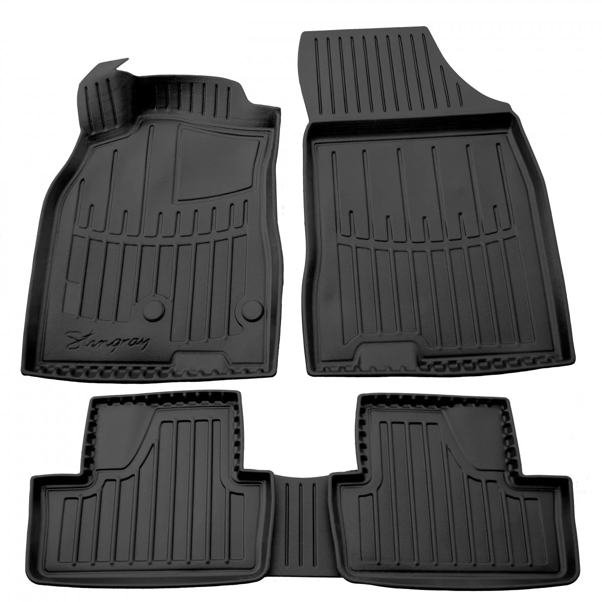 "3D, passend automatten set voor RENAULT Megane III (2008-2015) Hatchback image"
