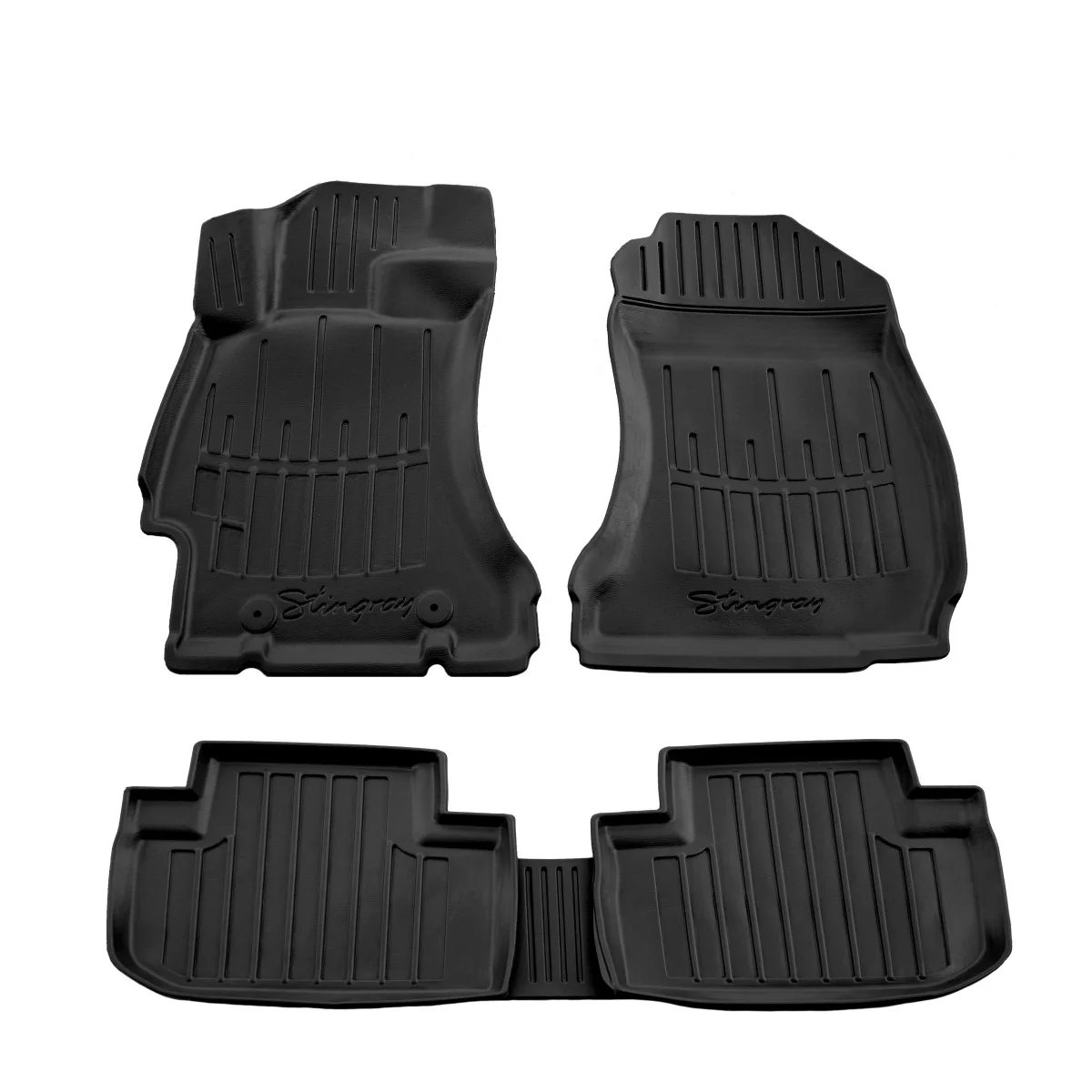 "3D, passende automatten voor SUBARU Forester (SJ) (2012-2018), antislip auto vloermatten image"