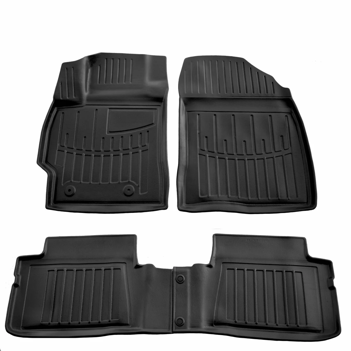 "Rubbermatten Auto, Toyota Auris (E150) 2007-2012, 3D, antislip, pasvorm automatten image"