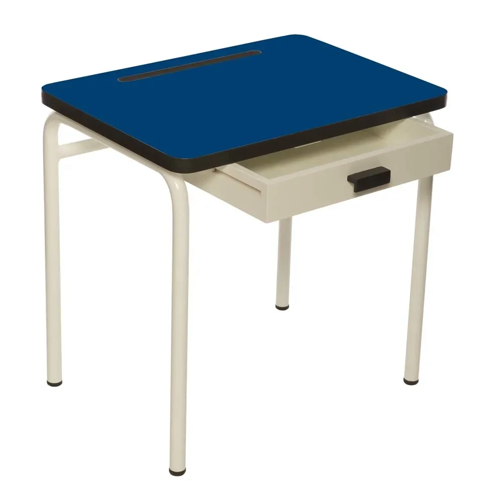"Gambettes kindertafel/bureau Regine kobaltblauw image"