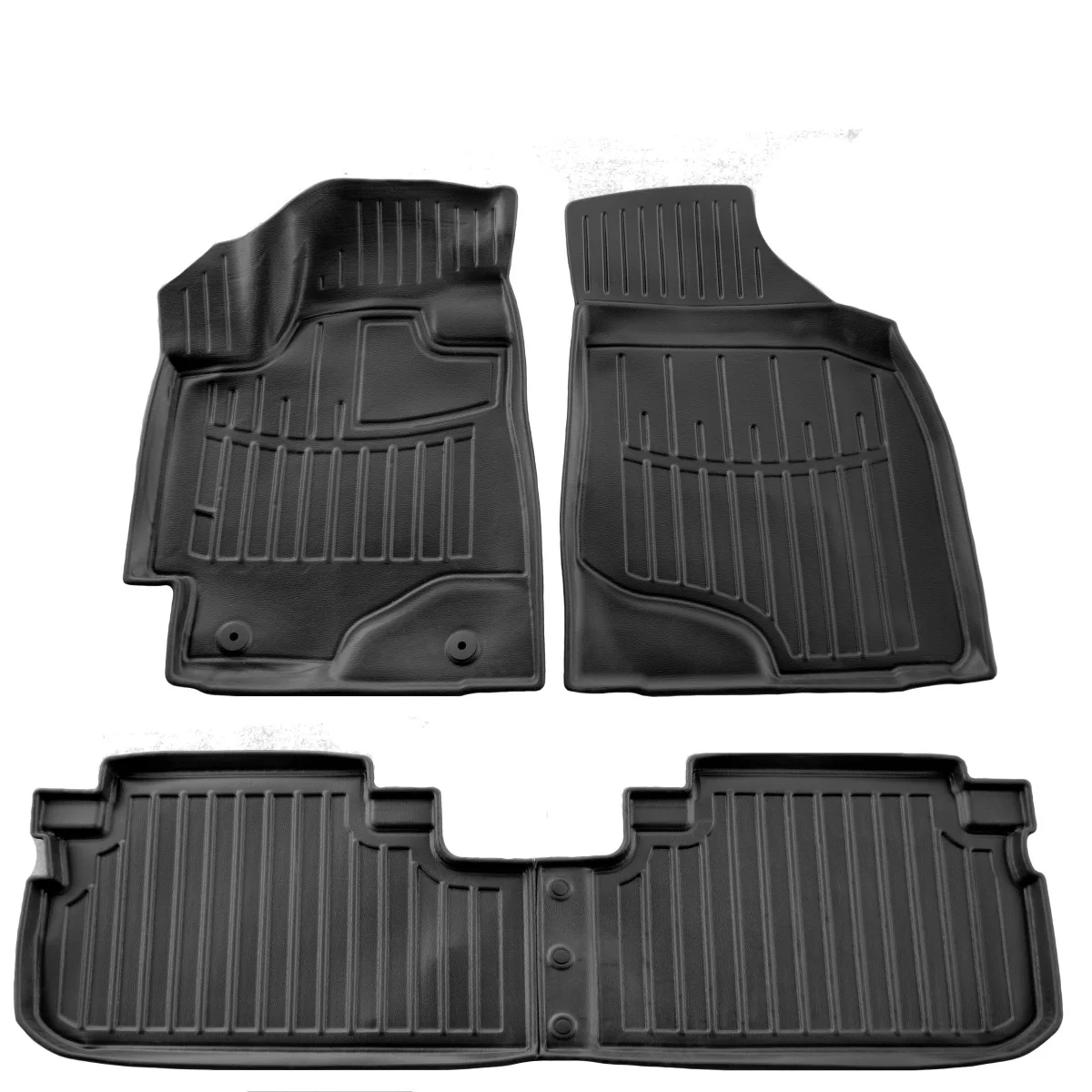 "Rubberen vloermatten 3D, precies passend voor TOYOTA Highlander (XU40) 2008-2013 image"