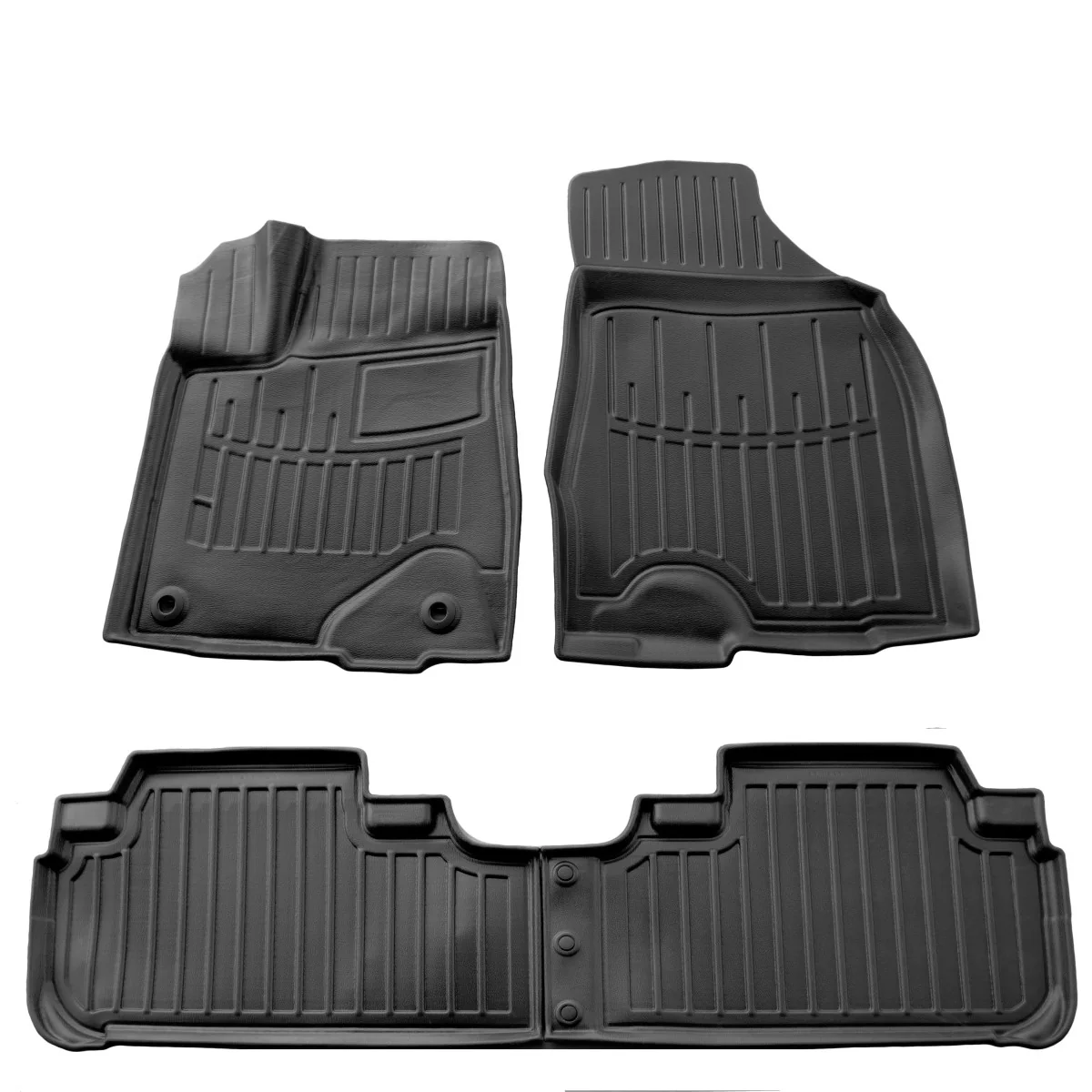 "Automatten, Auto vloermatten, 3D perfect passend, voor TOYOTA Highlander (XU50) (2013-2019), geurloos image"