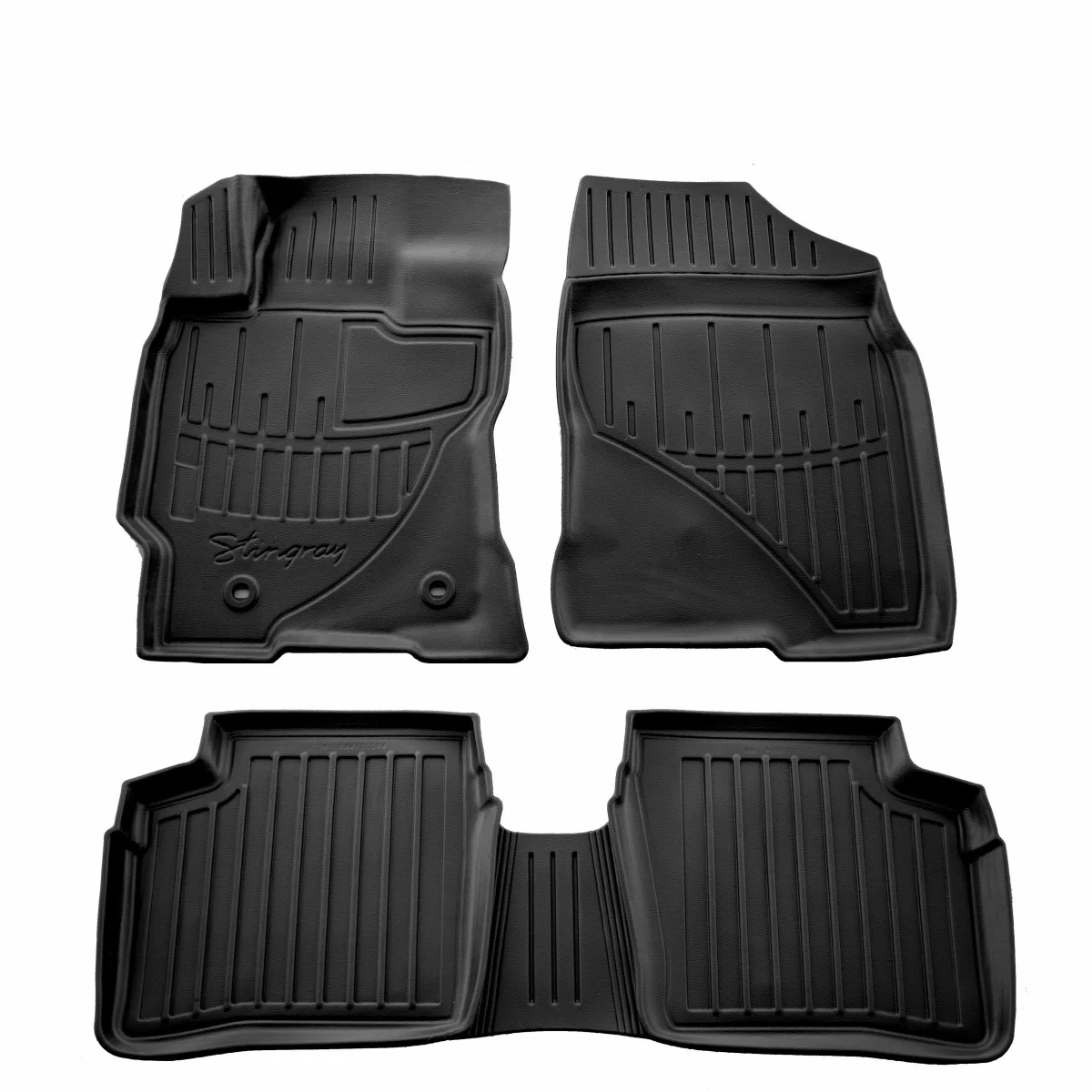 "3D automatten, passgenau met hoge rand, voor TOYOTA Prius (NHW20) 2003-2009 image"