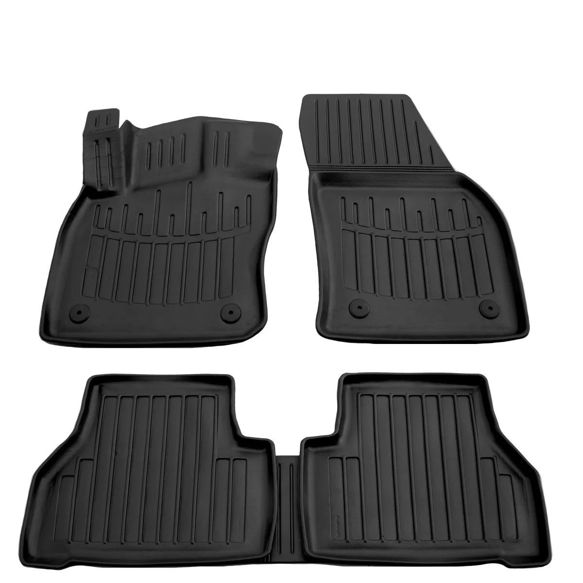 "Rubberen automatten, automatten rubber 3D pasvorm, voor VW Caddy IV (2020-...) image"