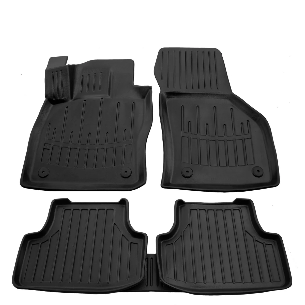 "Autovoetmatten, 3D perfect passend voor Golf 7 (2012-2020), antislip, geurloos, rubber automatten image"