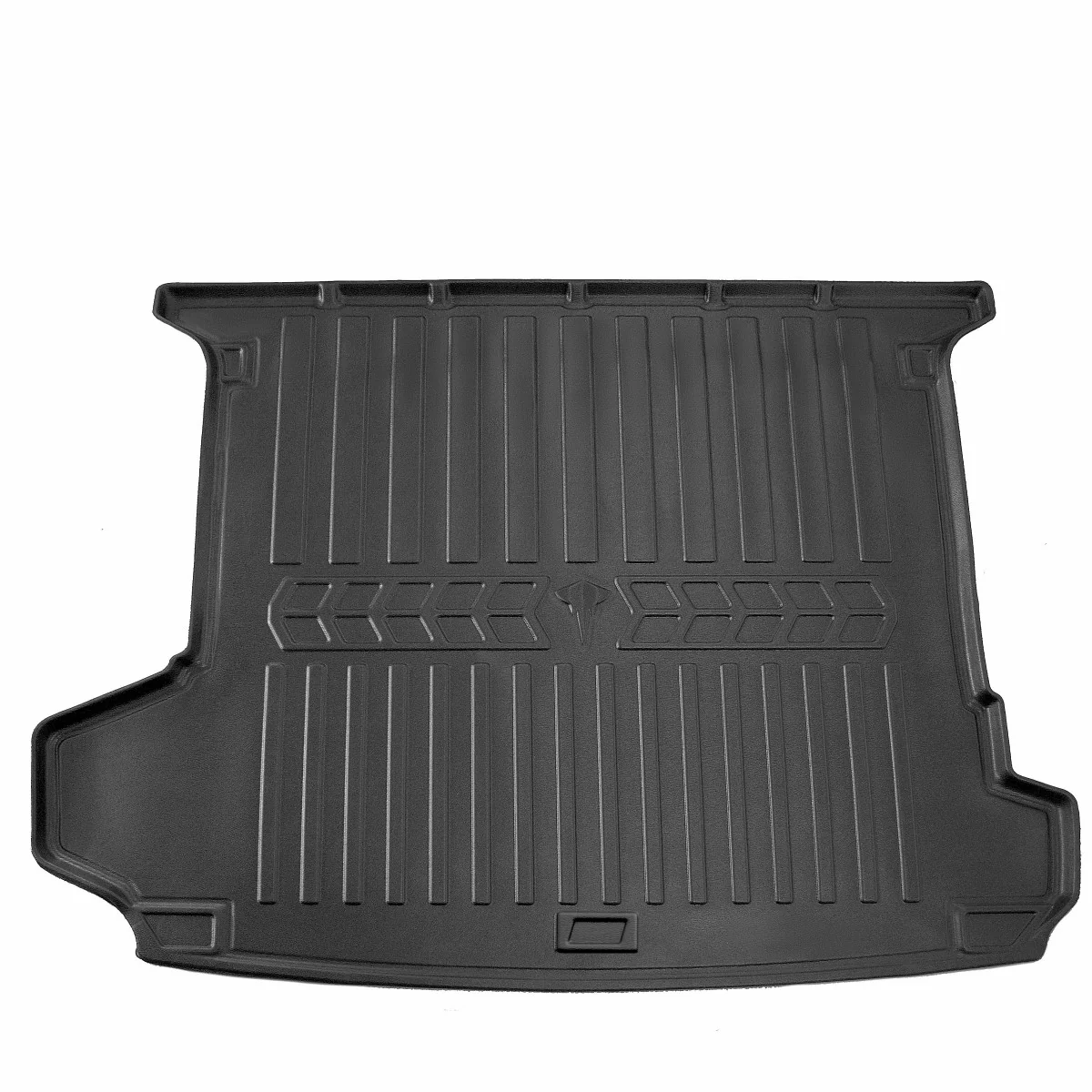 "Kofferbakmat Audi Q7 (4M) (2015-2024), 3D, precies passend, Polyurethaan, kofferbak bescherming image"