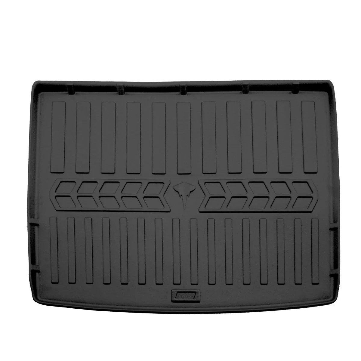 "Kofferraumbak, Kofferbakmat 3D, passgenau Cherokee (KL) (2013-2021), Polyurethan, auto kofferbak bescherming image"